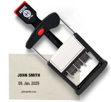 Immagine di Self-Inking Date Stamps